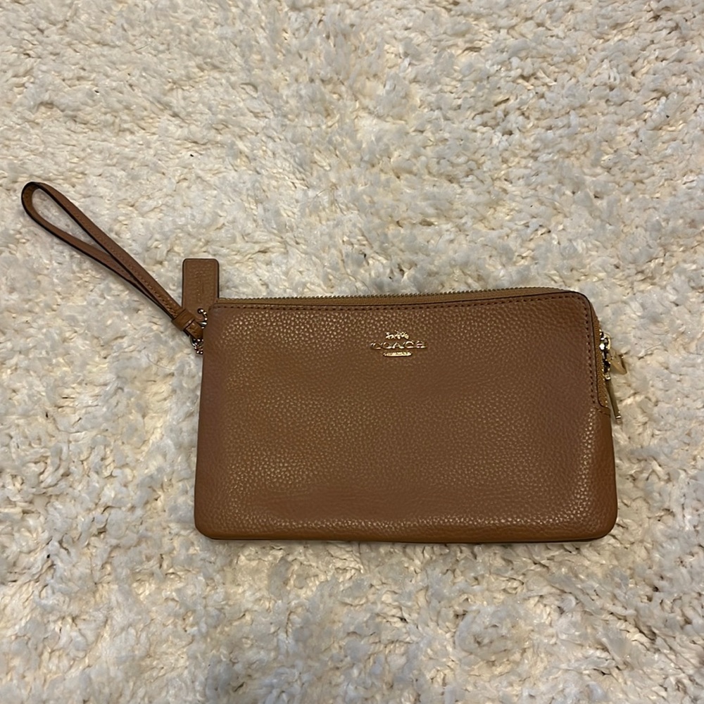 Like new coach wristlet